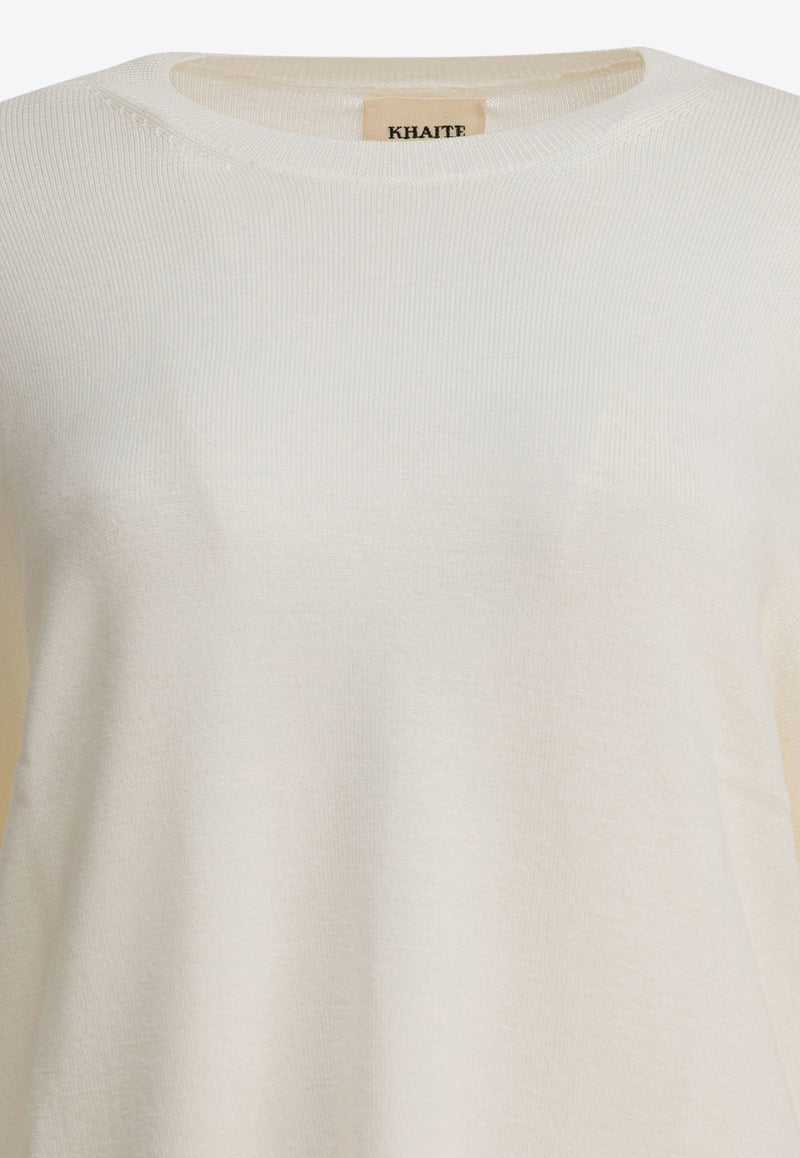 Khaite Darcy Wool Sweater White 9854500183_c29a6868-69c5-4628-8d75-373711619e50