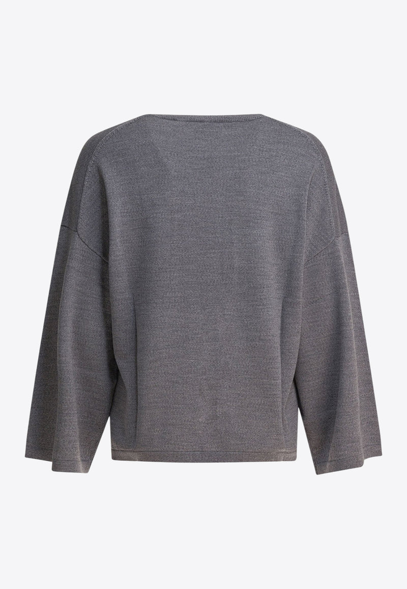 Khaite Darcy Wool Sweater Gray 9854500284_6fcc5859-bc84-4838-a287-03bb5032630d