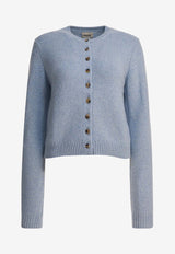 Khaite Everheart Knitted Cardigan Light Blue 9947645331_2d91ca18-c941-4472-9bef-db2a9adb6317