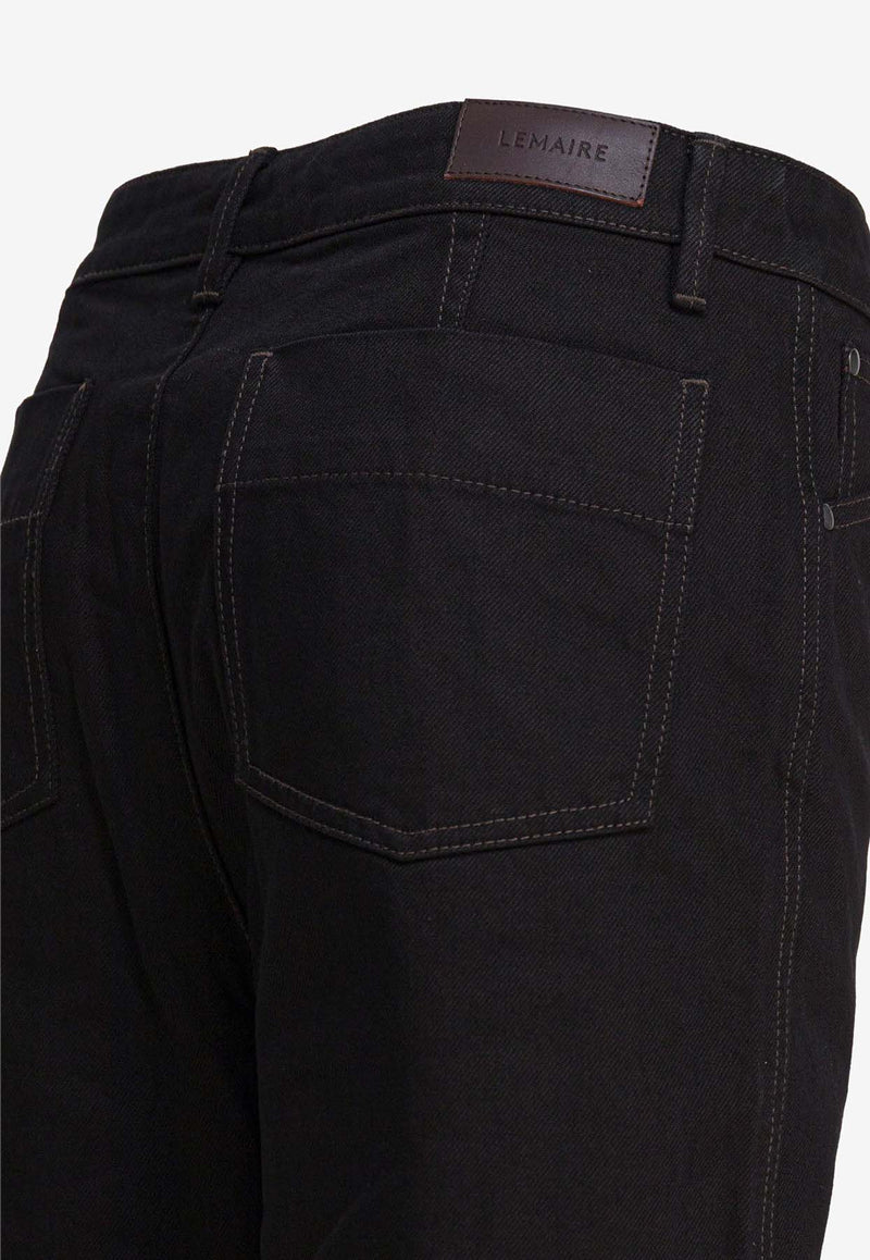 Lemaire Twisted Straight-Leg Jeans Black PA1226LD1055BK999_55e60ed2-32dc-4c46-85cf-3c3537efc6b5