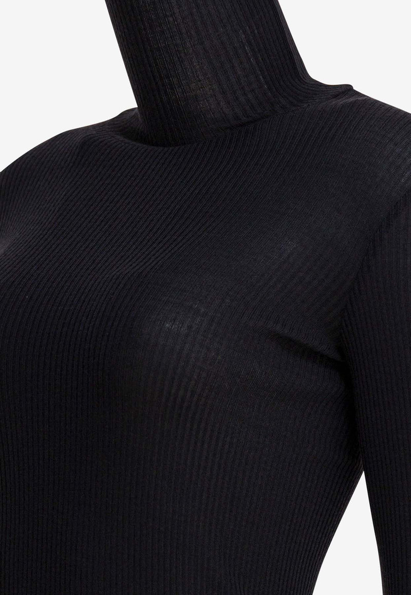 Lemaire Ribbed Turtleneck Sweater Black TO1460LK1032MU163_dda40657-8def-40b7-bda7-ad27b5d1d226