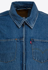 Twisted Trucker Denim Jacket