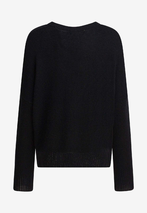 Lisa Yang Mila Cashmere Sweater Black 201726BL_82879