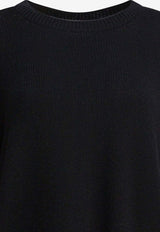 Lisa Yang Mila Cashmere Sweater Black 201726BL_82879