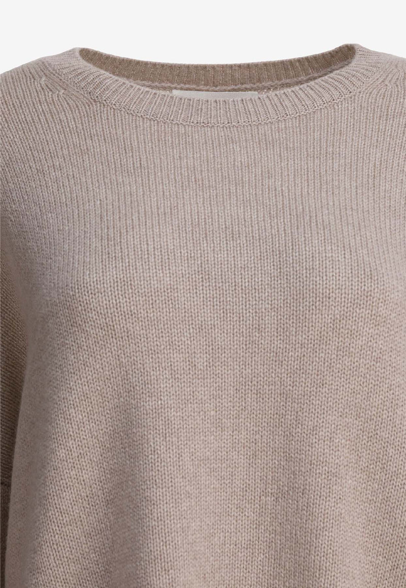 Lisa Yang Mila Cashmere Sweater Beige 201726SA_82840