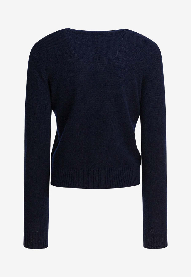 Lisa Yang Mable Cashmere Sweater Blue 2022117NA_82863