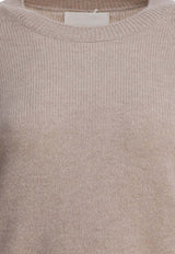 Lisa Yang Mable Cashmere Sweater Beige 2022117SA_82800