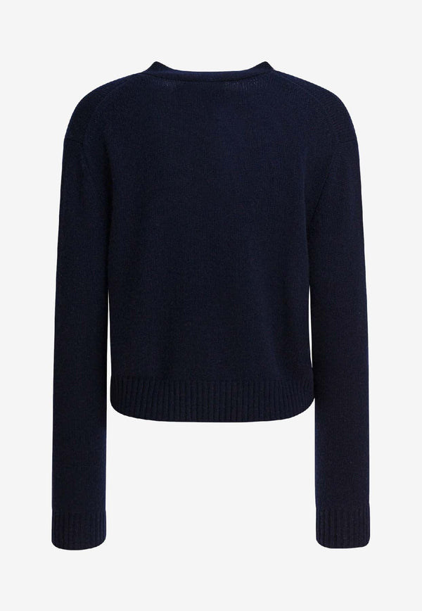 Lisa Yang Marion Knitted Cardigan Blue 2023006NA_82827