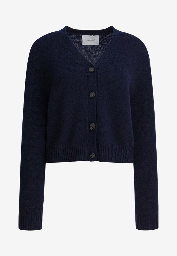 Lisa Yang Marion Knitted Cardigan Blue 2023006NA_82827