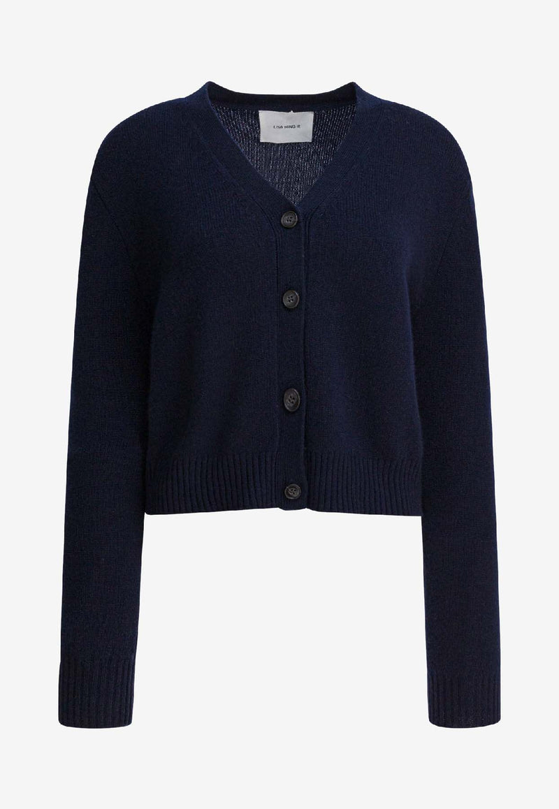 Lisa Yang Marion Knitted Cardigan Blue 2023006NA_82827