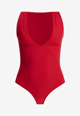 Loulou de Saison Gianna One-Piece Swimsuit Red GIANNARED_82158