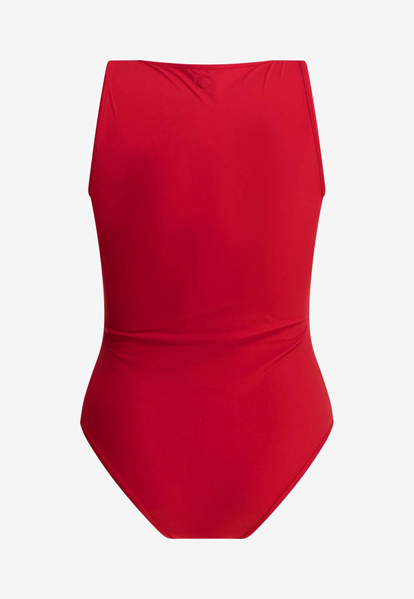 Loulou de Saison Gianna One-Piece Swimsuit Red GIANNARED_82158