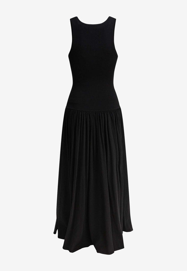 Loulou de Saison Jada Sleeveless Maxi Dress Black JADABLACK_81604