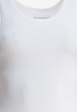 Loulou de Saison Jada Sleeveless Maxi Dress White JADAIVORY_81589