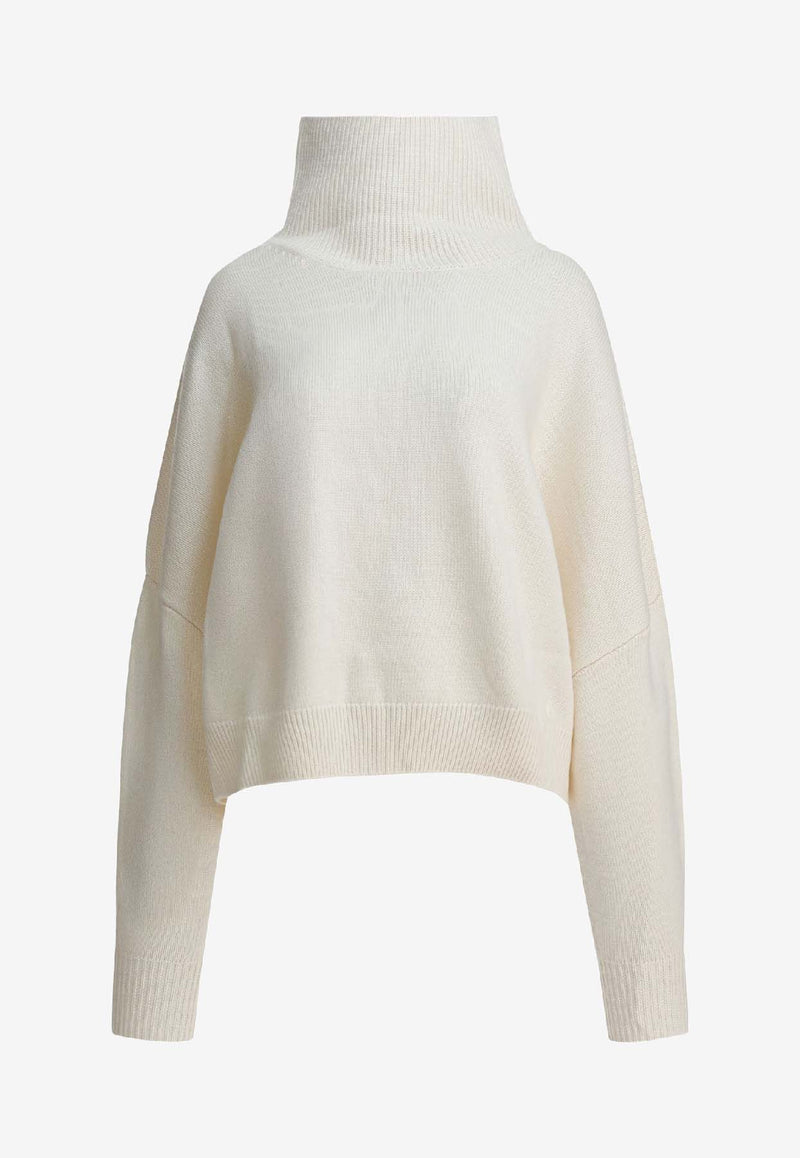 Loulou de Saison Wool High-Neck Sweater White LUKEIVORY_2bcd64ae-5a51-4ca3-a582-25af7d1e7e29