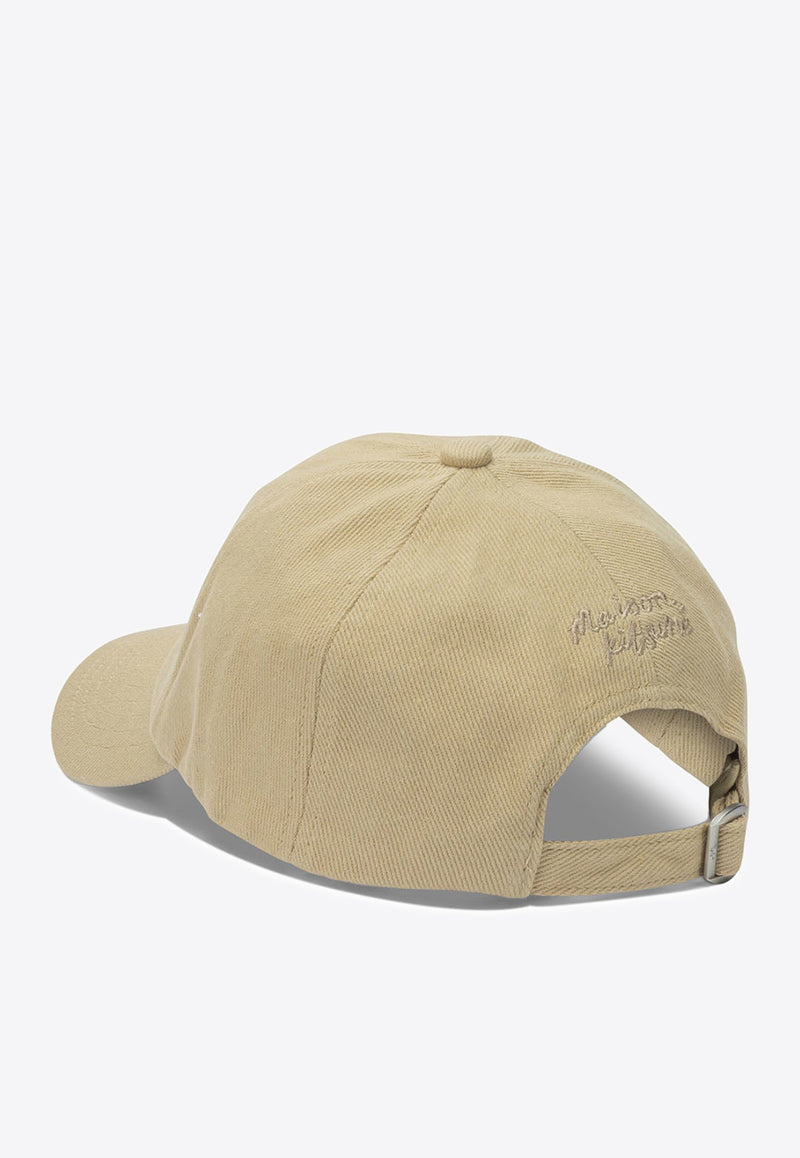 Maison Kitsuné Fox Head Trucker Cap Beige PM06100WW00960335_4bf767b2-5835-454d-85e7-b026dbb9db98