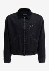 Maison Margiela Zip-Up Denim Jacket Black S50AM0650M30040961_b2567806-cb46-47b8-a0ac-065328adef99