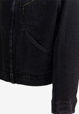 Maison Margiela Zip-Up Denim Jacket Black S50AM0650M30040961_b2567806-cb46-47b8-a0ac-065328adef99