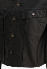 MM6 Maison Margiela Four-Stitch Denim Jacket Black S51AM0507M35539855_5dcf240e-b51c-4eb1-aca7-e87548b54a63