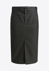 MM6 Maison Margiela Pencil Midi Skirt Gray S51ME0047M35539855_af33675a-a241-44a3-b146-cd34c1f2dad5