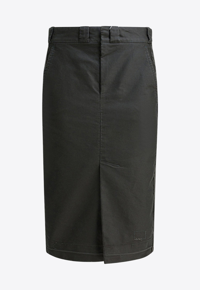 MM6 Maison Margiela Pencil Midi Skirt Gray S51ME0047M35539855_af33675a-a241-44a3-b146-cd34c1f2dad5