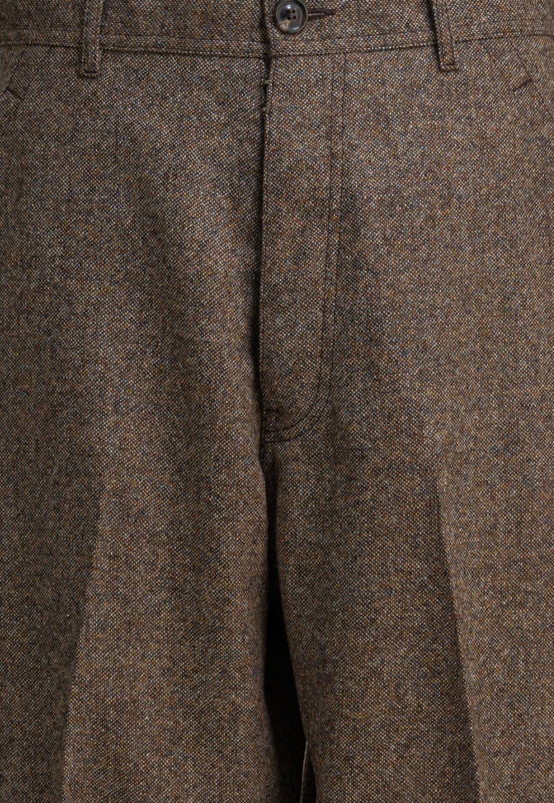 MM6 Maison Margiela Tailored Wool Pants Brown S67KA0074M35569141M_d8019a95-f29e-444a-ab05-e277533aa007