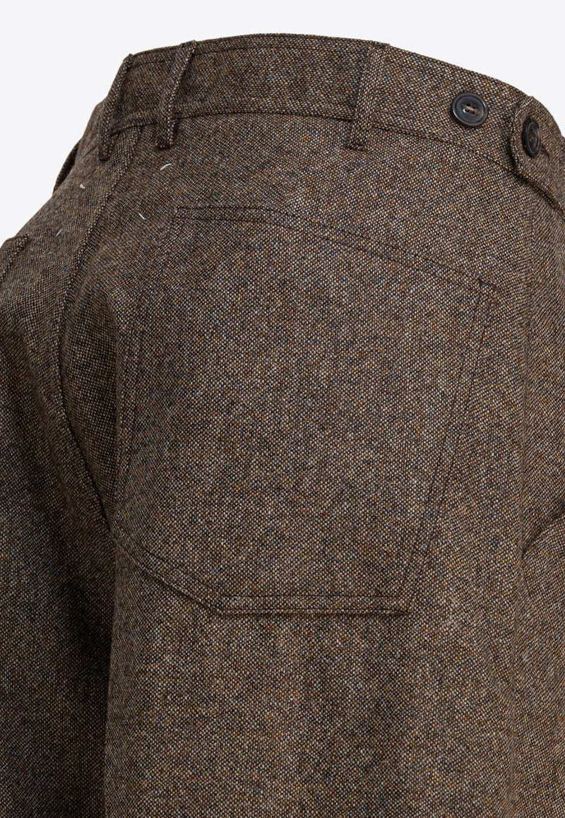 MM6 Maison Margiela Tailored Wool Pants Brown S67KA0074M35569141M_d8019a95-f29e-444a-ab05-e277533aa007