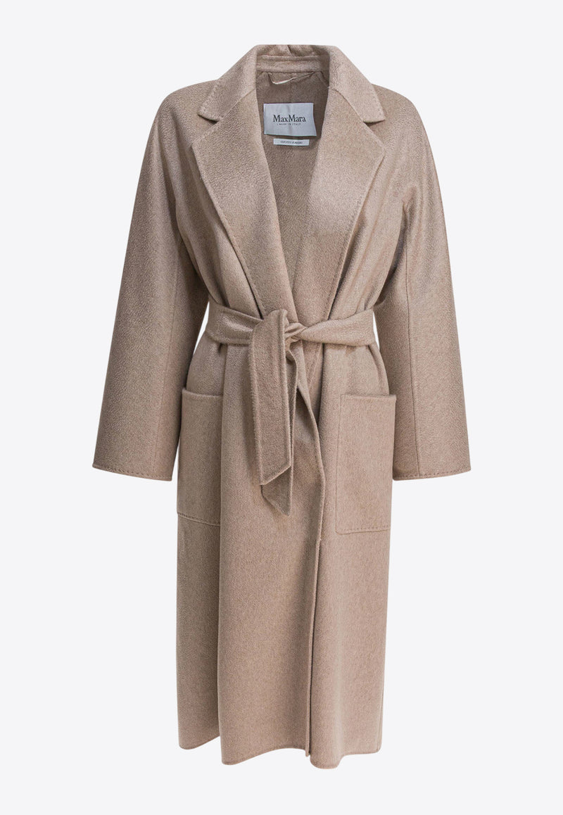 Max Mara Ludmilla Icon Belted Long Coat Beige 2521016051LUDMILLA032_82534