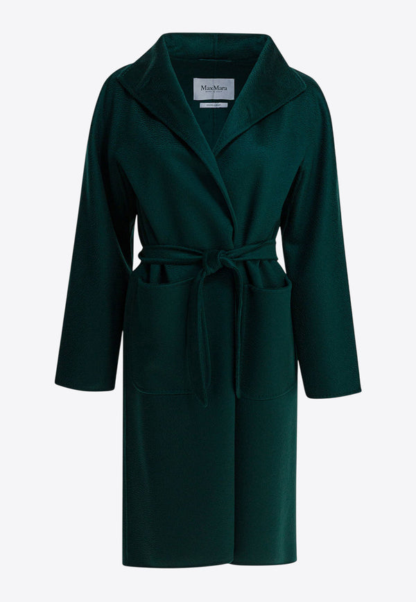 Max Mara Lilia Cashmere Midi Coat  Green 2521016061LILIA083_2a01ce1d-dd8e-4b32-b960-4db9b80c95b0