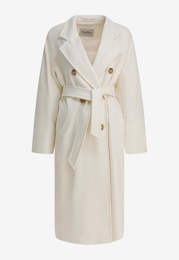 Max Mara Madame Double-Breasted Wool-Blend Coat White 2521018011MADAME021_202a745a-0f30-42cc-99aa-90985d387935