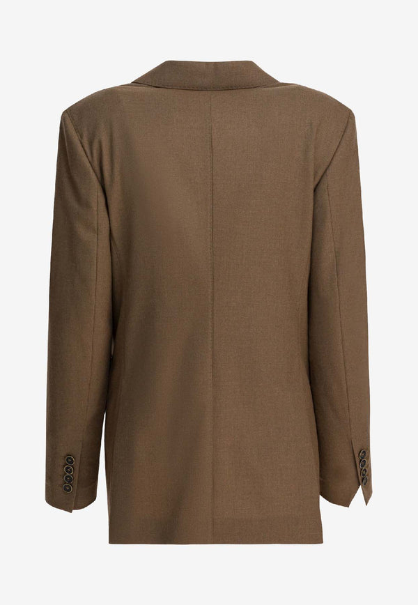 Max Mara Harald Cashmere Blazer Brown 2521046131HARALD005_6d740118-1ae5-4017-816a-2873cb88725b