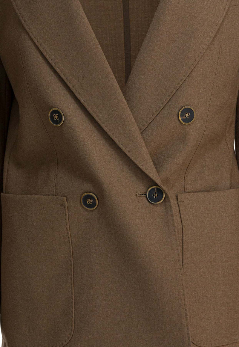 Max Mara Harald Cashmere Blazer Brown 2521046131HARALD005_6d740118-1ae5-4017-816a-2873cb88725b