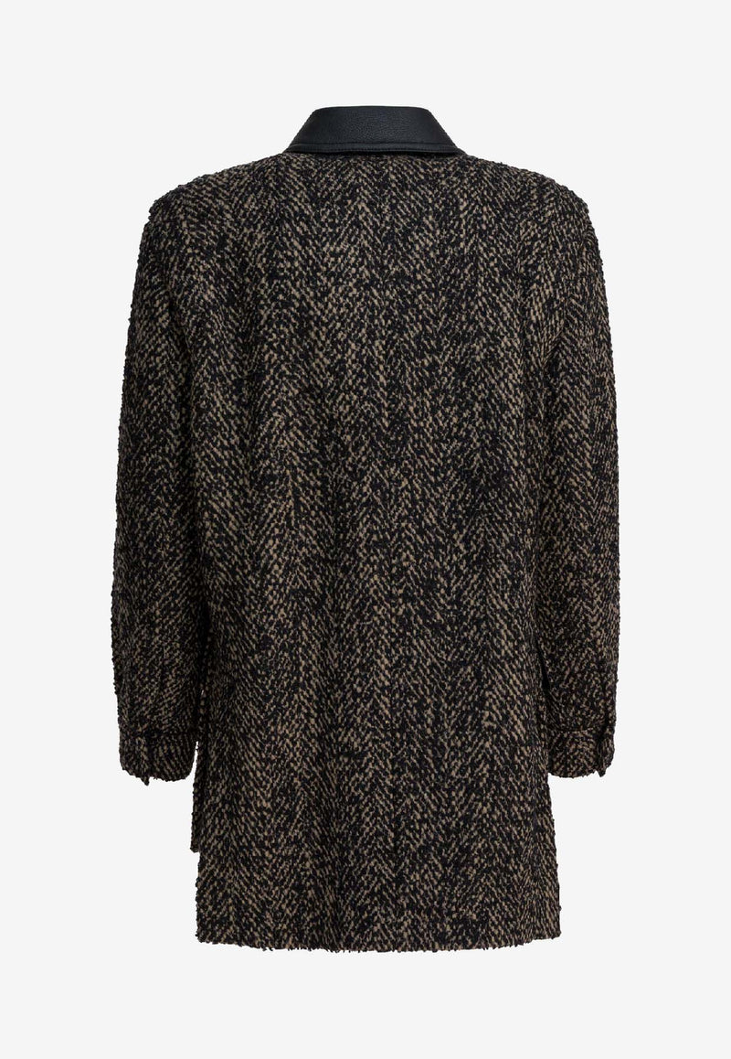 Max Mara Angio Buttoned Coat Brown 2521086143ANGIO12334003_480b0f51-d800-46dc-a29d-261730662991