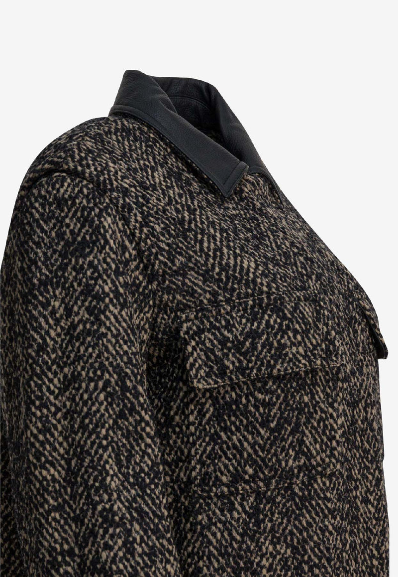 Max Mara Angio Buttoned Coat Brown 2521086143ANGIO12334003_480b0f51-d800-46dc-a29d-261730662991