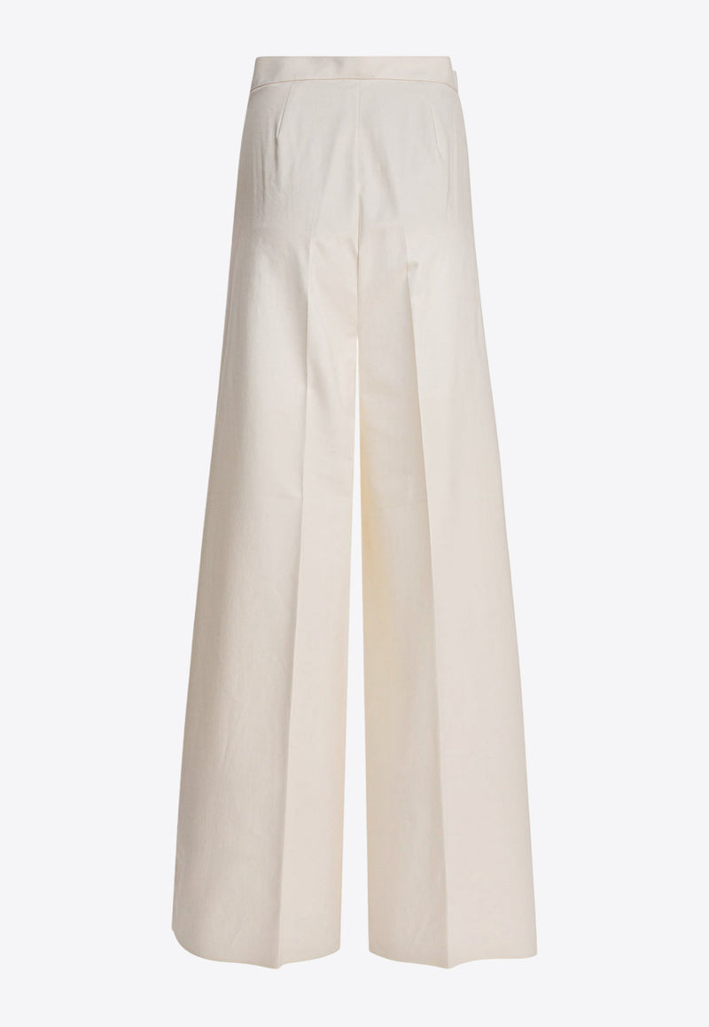 Max Mara Wide-Leg High-Rise Pants White 2521136011FINISH005_ace599f2-f9f5-4289-9a45-adfe8d1d8c71