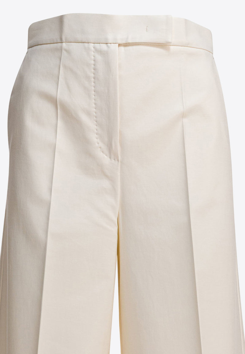 Max Mara Wide-Leg High-Rise Pants White 2521136011FINISH005_ace599f2-f9f5-4289-9a45-adfe8d1d8c71