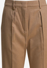 Max Mara Carbone Wool Tailored Pants  Camel 2521136072CARBONE001_f83ad964-ec3a-4762-b595-c7bf883d9065