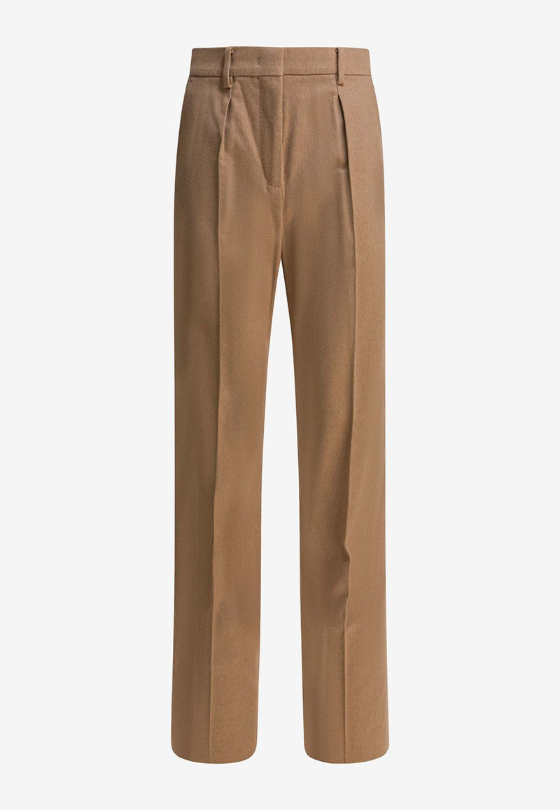 Max Mara Carbone Wool Tailored Pants  Camel 2521136072CARBONE001_f83ad964-ec3a-4762-b595-c7bf883d9065