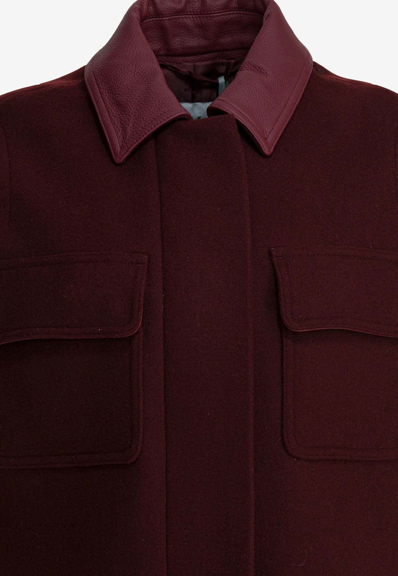 Max Mara Aeroso Long Utility Vest Cherry 2521276043AEROSO1234009_80eb295c-93eb-474f-b407-e2ac2aac163c