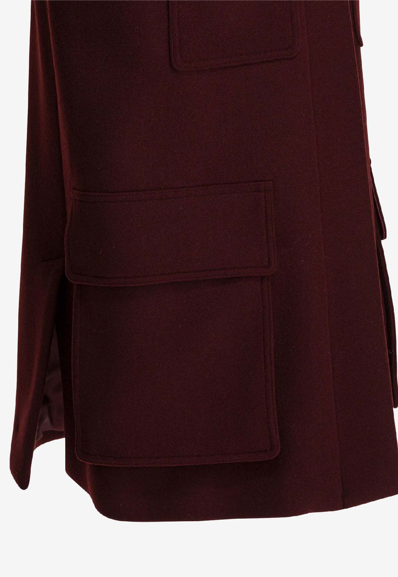 Max Mara Aeroso Long Utility Vest Cherry 2521276043AEROSO1234009_80eb295c-93eb-474f-b407-e2ac2aac163c