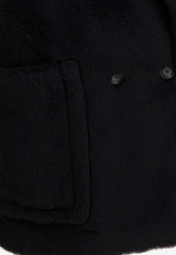 Max Mara Bormida Double-Breasted Teddy Vest Black 2521276253BORMIDA1234008_51ed8c7f-aaf6-4cea-ab48-7c55a5155447