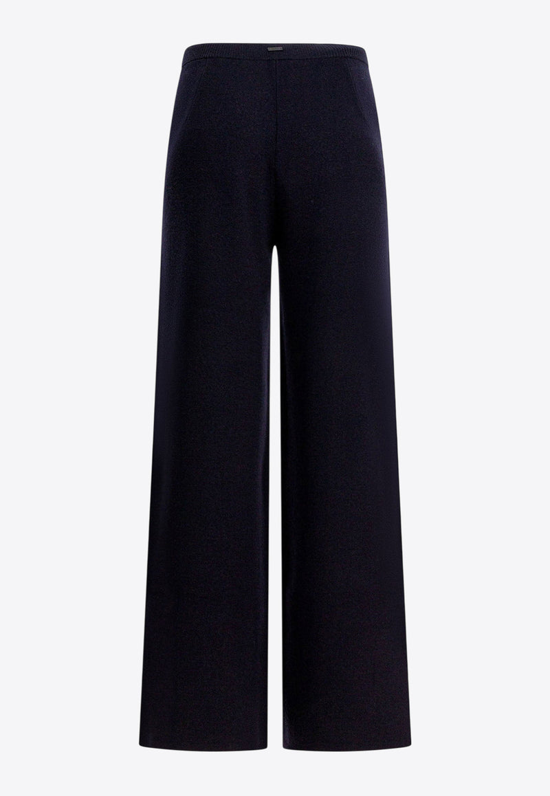 Max Mara Judy Wool-Blend Flared Pants Blue 2521336012JUDY003_6cbc5e1f-fb50-45c3-a752-fbcfaab1513c