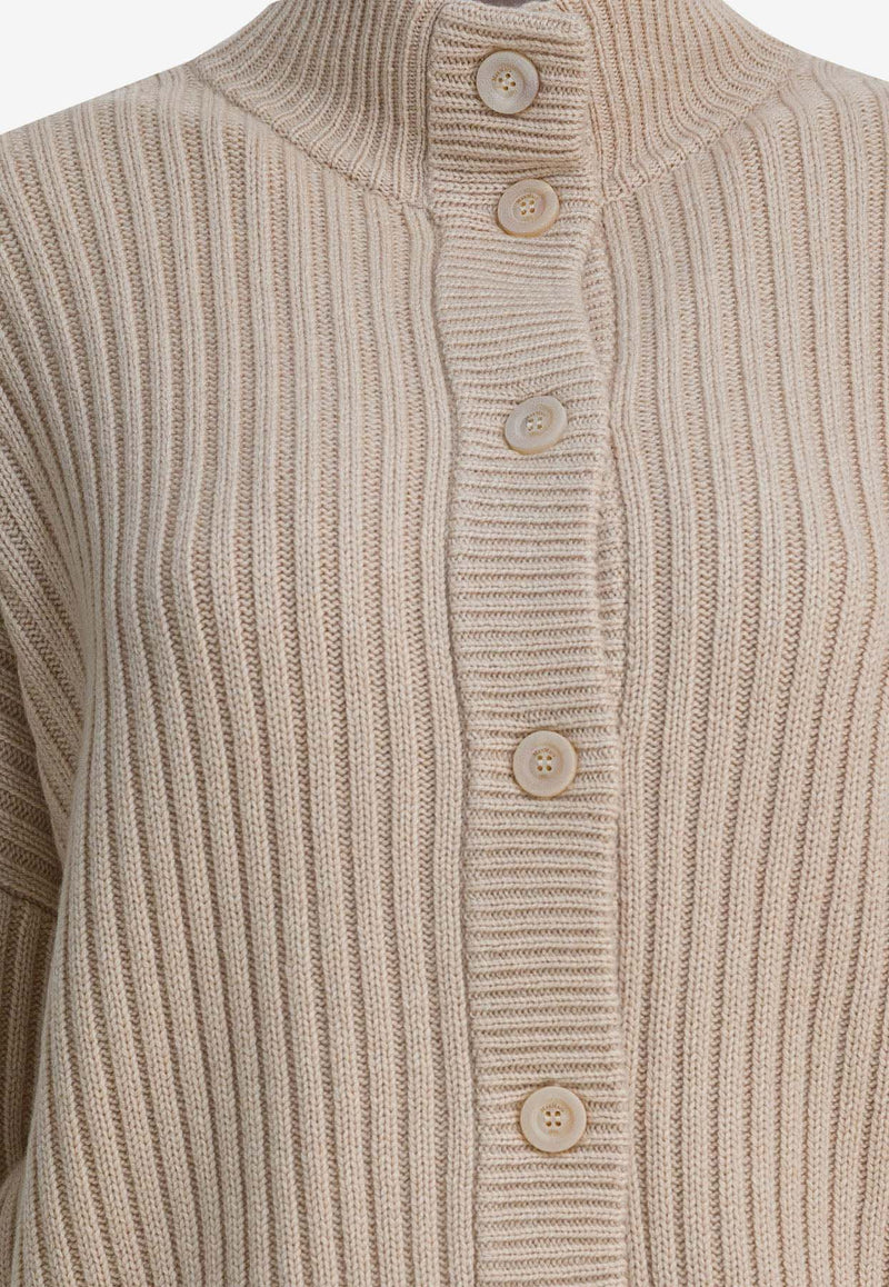Max Mara Afelio Wool-Blend Cardigan  Beige 2521346032AFELIO006_1f17b9da-20e8-4595-876f-e663abc0d3d6