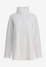 Max Mara Aceti Cashmere High-Neck Sweater White 2521366022ACETI004_10d6d49f-448c-495b-b7dc-a520a552af14