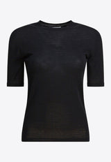 Max Mara Gerico Wool Knit Top Black 2521366161GERICO002_82851
