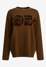 Max Mara Fido 1951 Knitted Wool Sweater Brown 2521366212FIDO015_68e1a8b9-9ba4-453c-b1eb-874e5ad9861a