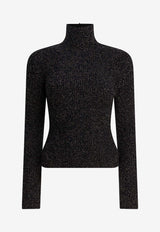 Max Mara Azulene Knitted Cashmere-Blend High-Neck Sweater Black 2521366383AZULENE1234004_0f1cda67-0cc0-4d0f-8280-379eed7325fa