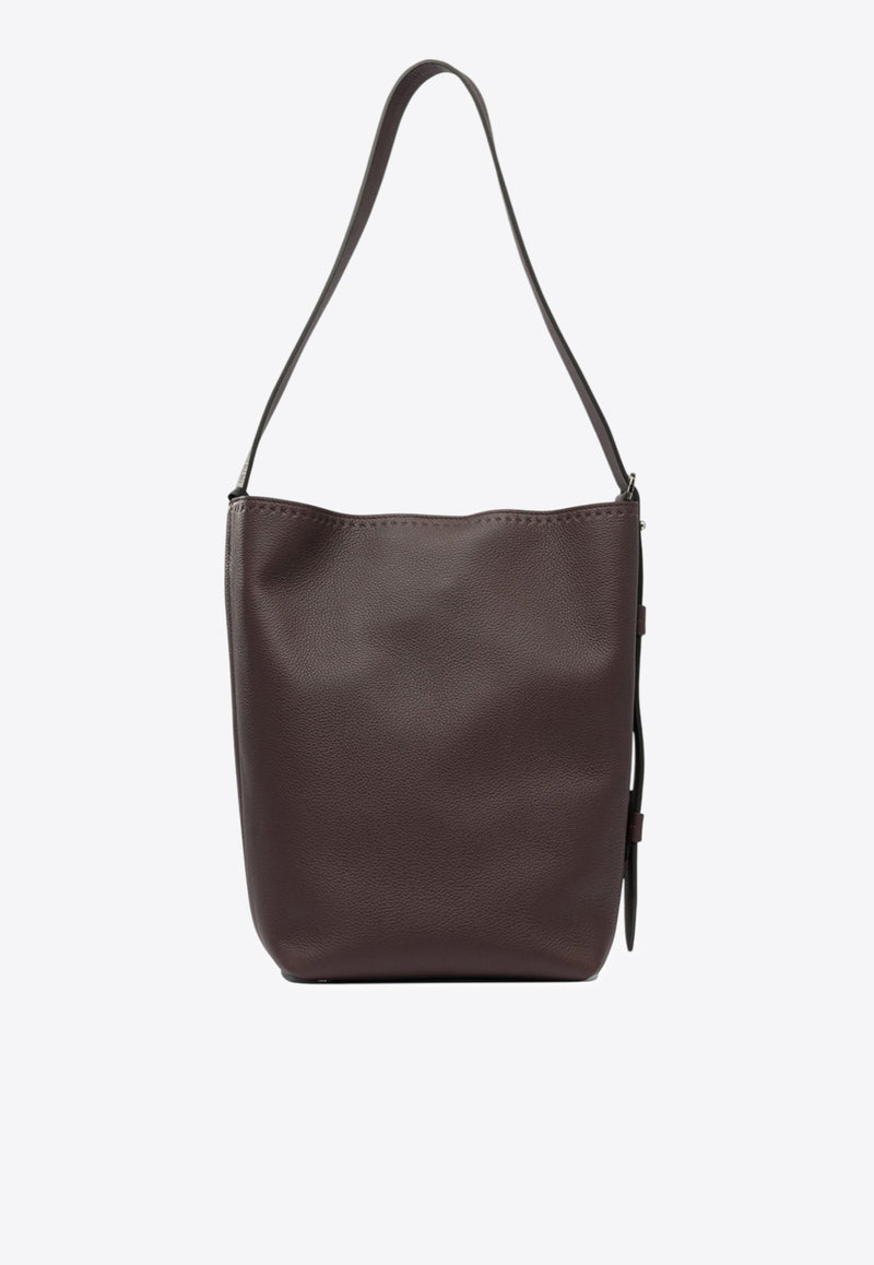 Max Mara Medium Archetipo Leather Shoulder Bag Bordeaux 2524516021ARCHETIPO1SV2004_38a27538-4c2f-429a-b428-2c7704507aaa