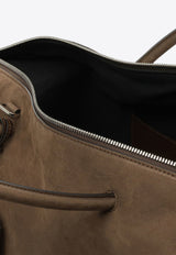 Max Mara Large Boston Suede Top Handle Bag Brown 2524516151HOLDALLLSUEDE002_740aa489-ef68-4214-81ce-ed7dadfb07ec