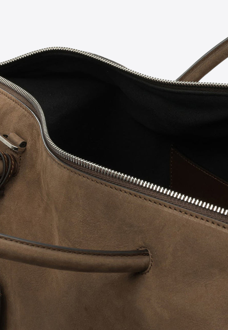 Max Mara Large Boston Suede Top Handle Bag Brown 2524516151HOLDALLLSUEDE002_740aa489-ef68-4214-81ce-ed7dadfb07ec